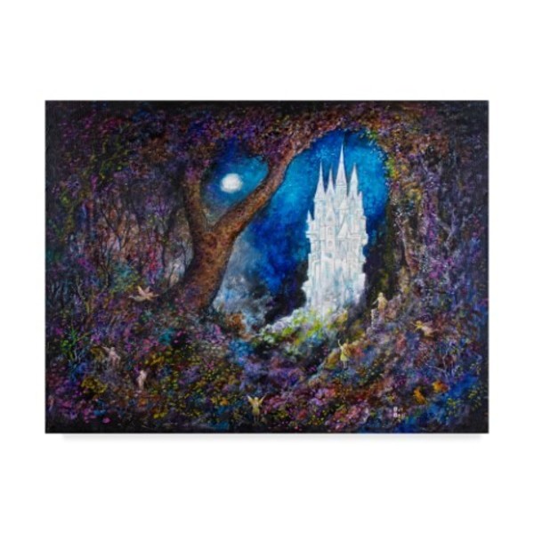 Trademark Fine Art Bill Bell 'The Fairy Castle' Canvas Art, 18x24 ALI25573-C1824GG